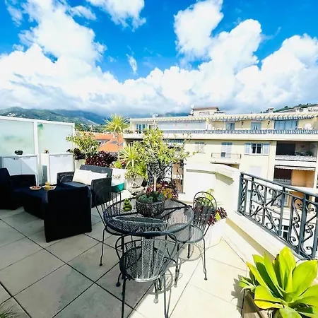 Le Victoria Beach, Beau T2 A 1 Minute Des Plages Apartament Mentona